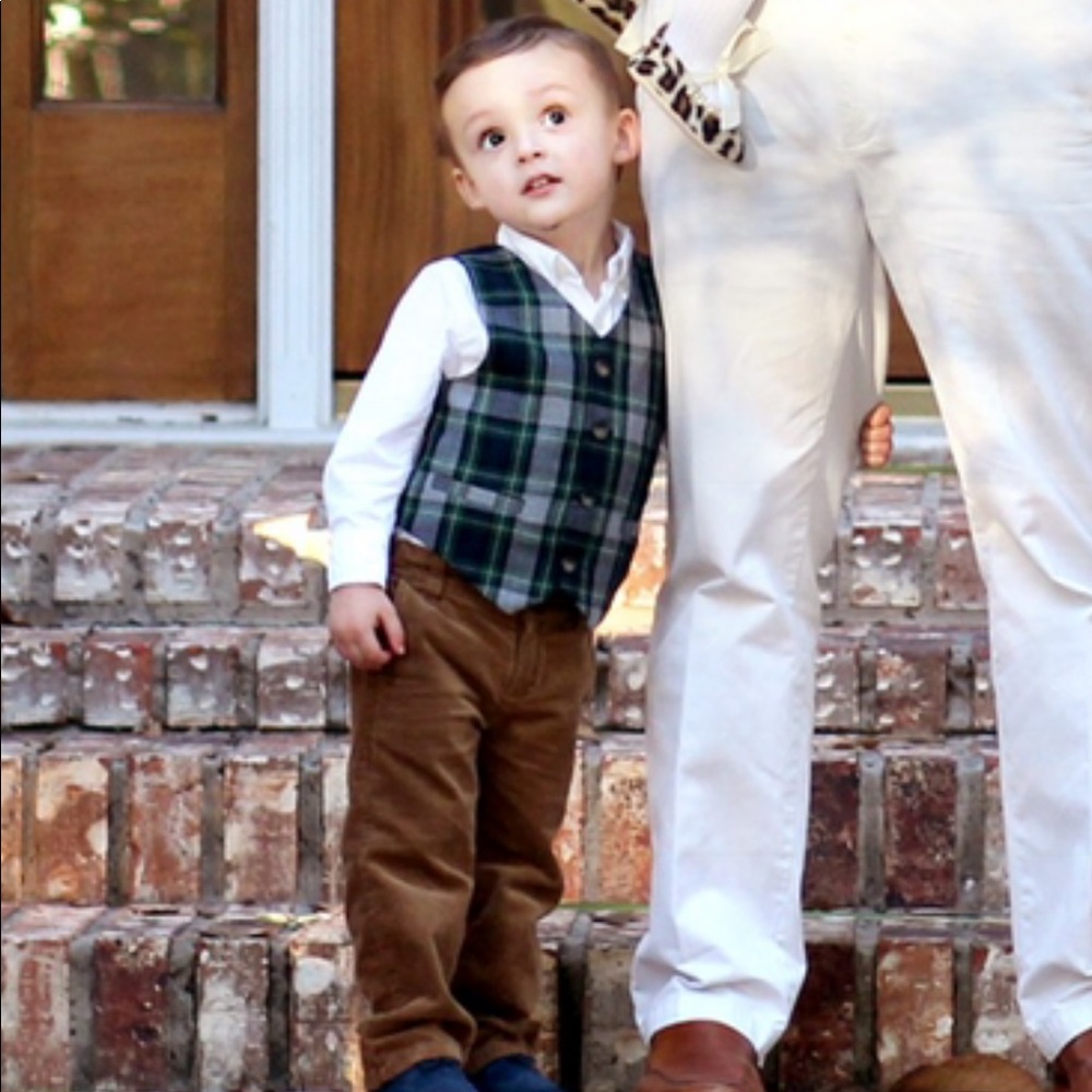 Janie and Jack Camel Pants
